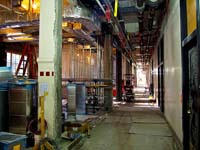 October 2014 Construction Photo of Corridor