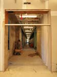 Fall 2015 Construction Photo of Corridor