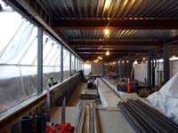 Spring 2015 Construction Photo of Rooftop Common Space