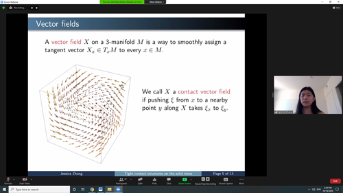 Zoom slide of Jessica Zhang