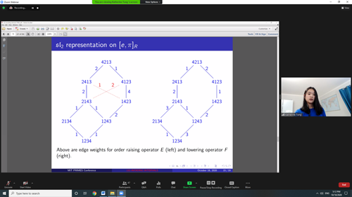 Zoom slide of Katherine Tung
